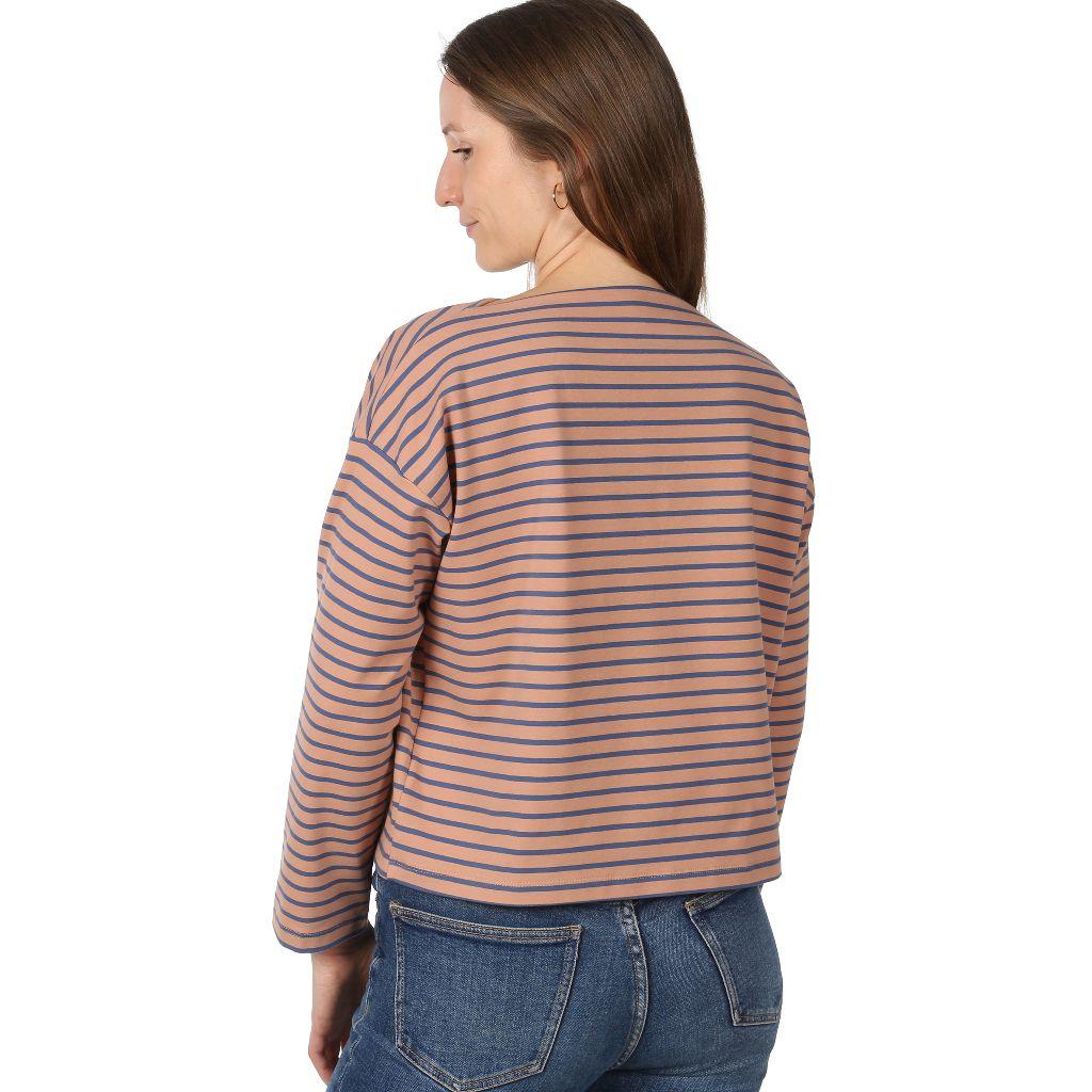 Papierschnittmuster U-Boot Shirt Frau Lara XS-XXL